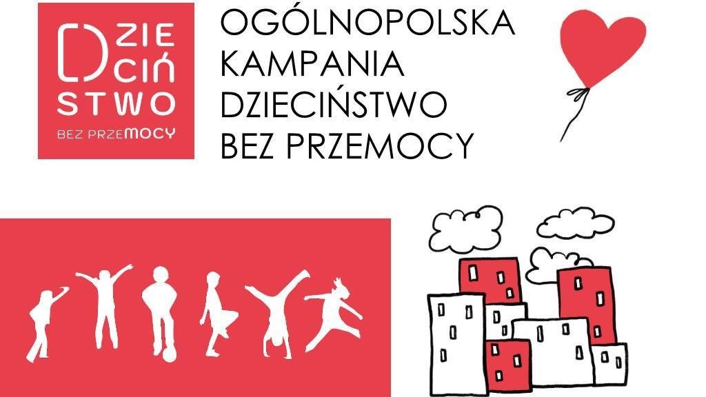 Ruszyła ogólnopolska kampania „Dzieciństwo bez przemocy” – krok ku bezpieczniejszej przyszłości najmłodszych. Plansza: dziecinstwobezprzemocy.pl/ 