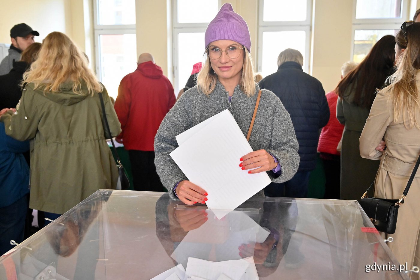 Frekwencja w Gdyni wyniosła 81,01%. Fot. Michał Puszczewicz