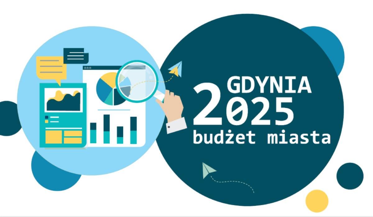 Rada Miasta Gdyni zaakceptowała budżet miasta na 2025 r. (grafika gdynia.pl)