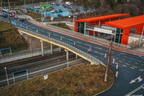 Roboty zabezpieczająco-naprawcze na węźle Karwiny rozpoczną się 27 lutego (fot. Marcin Mielewski / ZDiZ Gdynia)