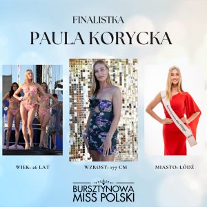 Finalistka konkursu Bursztynowej Miss Polski 2024, fot. Bursztynowa Miss Polski