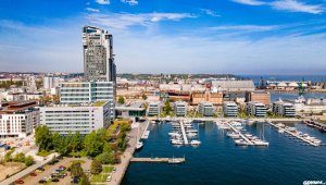 Sea Towers i Marina Yacht Park w Gdyni