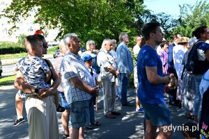 Mieszkańcy i odwiedzający nasze miasto podczas uroczystości z okazji 80. rocznicy wybuchu powstania warszawskiego