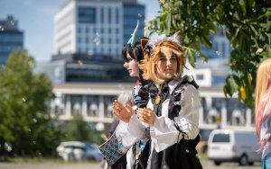 Uczestniczki Minicon-chan „Tanabata”