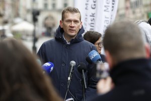 Na zdjęciu: Michał Felon, dyrektor Zarządu Dróg i Zieleni w Gdyni (fot. Grzegorz Mehring // gdańsk.pl)