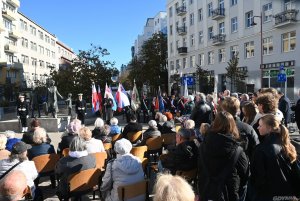 85 lat od wysiedleń gdynian. Oficjalne uroczystości // fot. Dominika Sobiech