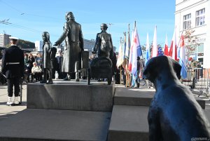 85 lat od wysiedleń gdynian. Oficjalne uroczystości // fot. Dominika Sobiech