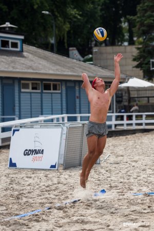 "Pożegnanie wakacji" z GCS na plaży, fot. Dawid Linkowski