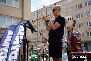 Zespół Springfield Jazz grający na scenie