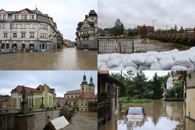 Wiele miast w południowej części Polski zostało zalane (fot. PAP)