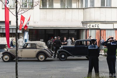 Na planie serialu przy ul. 3 Maja // fot. Kamil Złoch