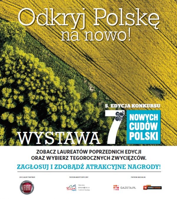 CYKL WYSTAW 7 NOWYCH CUDÓW POLSKI! GDYNIA CENTRUM RIVIERA 1– 6 WRZEŚNIA