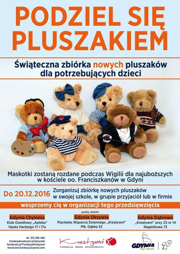 Podziel się pluszakiem