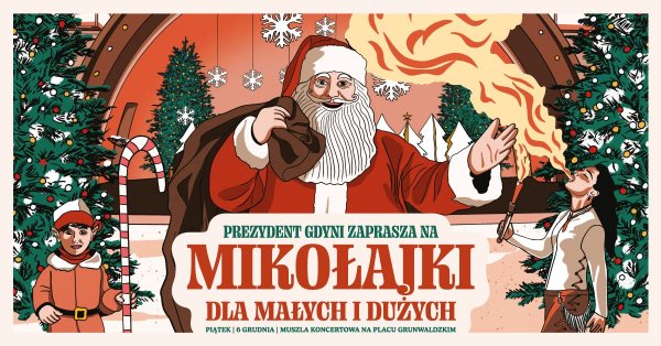 Gdyńskie mikołajki dla małych i dużych