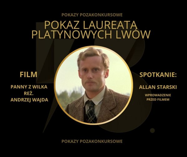 Platynowe Lwy: masterclass, pokaz i wystawa Starskiego