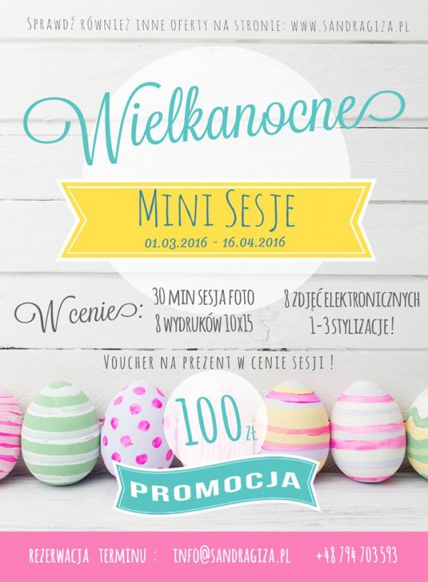 Wielkanocne mini sesje