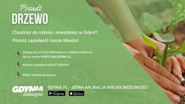 „Posadź drzewo” – czekamy na Wasze zgłoszenia