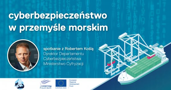 Cyberbezpieczeństwo w przemyśle morskim - zaproszenie na webinar