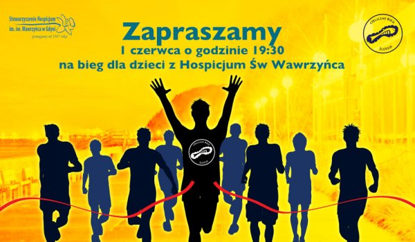 Zostań śledziowym biegaczem i pomóż hospicjum 