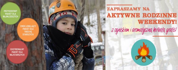 Kolibki Adventure Park zaprasza na Weekendowe Rodzinne Przygody!!!