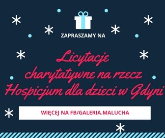 Licytacje charytatywne na rzecz Hospicjum dla dzieci w Gdyni