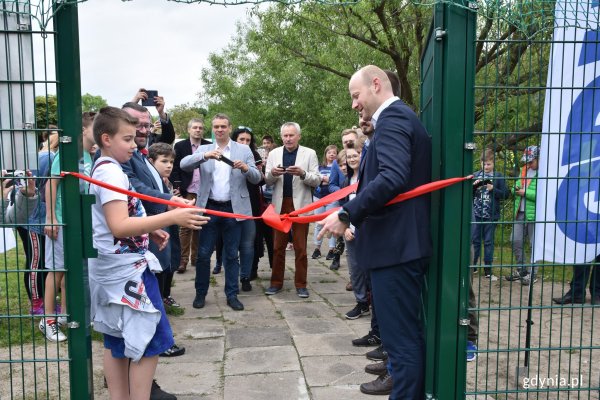 Boisko piłkarskie na Cisowej otwarte