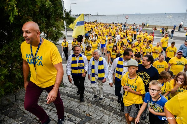 Gdynianie świętowali narodziny żółto-niebieskiej potęgi