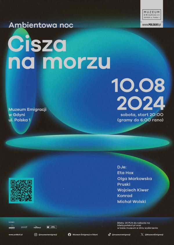  „Cisza na morzu” – ambientowa noc w Muzeum Emigracji