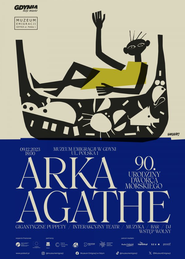 „ARKA AGATHE”| 90. urodziny Dworca Morskiego 