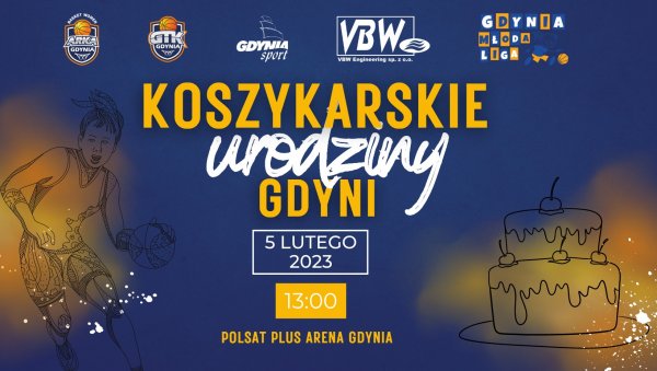 Koszykarskie urodziny Gdyni w niedzielę