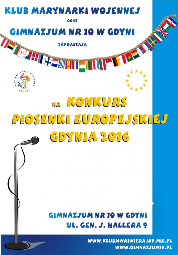 Konkurs Piosenki Europejskiej Gdynia 2016