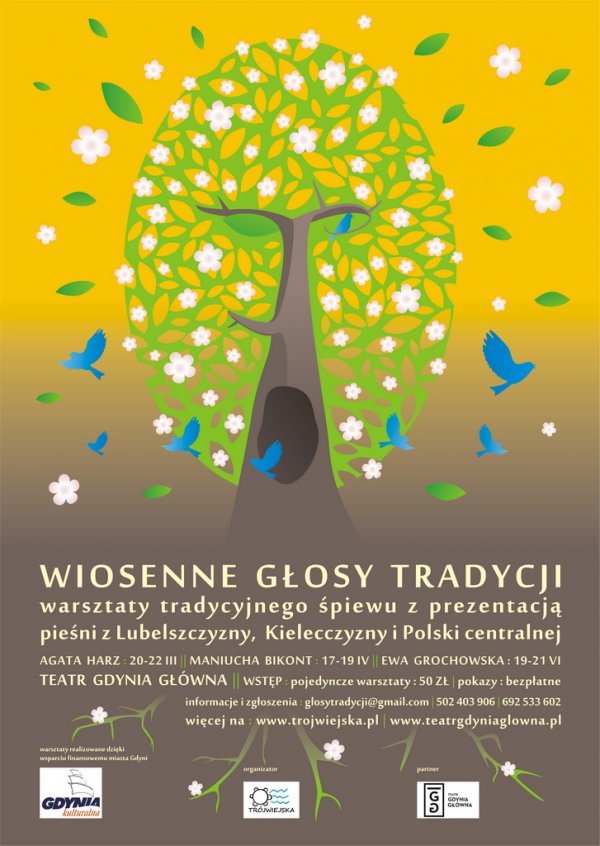 Teatr Gdynia Główna zaprasza na Wiosenne głosy tradycji 