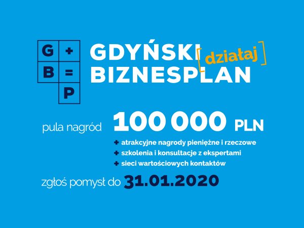 Działaj i rób biznes w Gdyni!