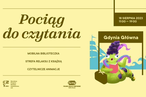 Poczuj „Pociąg do czytania” i zrelaksuj się na dworcu