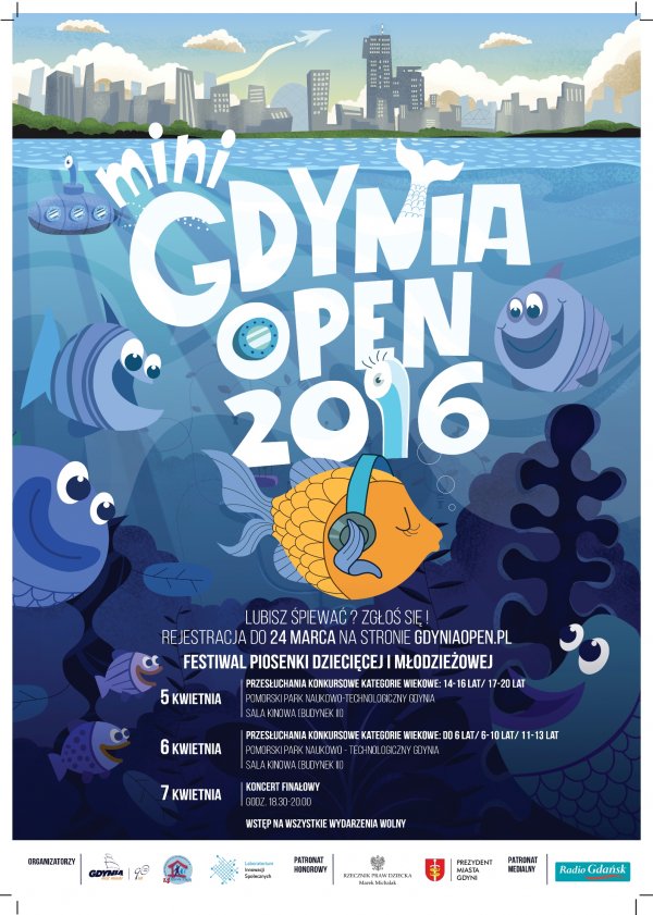 Konkurs piosenki Mini Gdynia Open – zgłoszenia jeszcze do 24 marca!