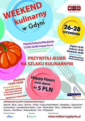 WEEKEND PALCE LIZAĆ! POZNAJ GDYNIĘ OD KUCHNI!