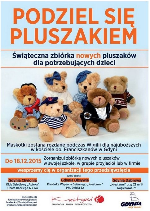 „Podziel się pluszakiem