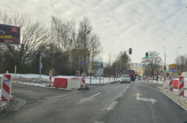 Budowa drogi dla rowerów na Witominie 