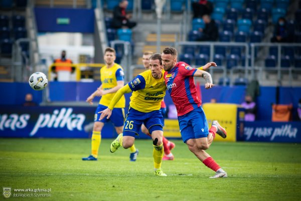 Arka Gdynia przegrywa w finale Fortuna Pucharu Polski