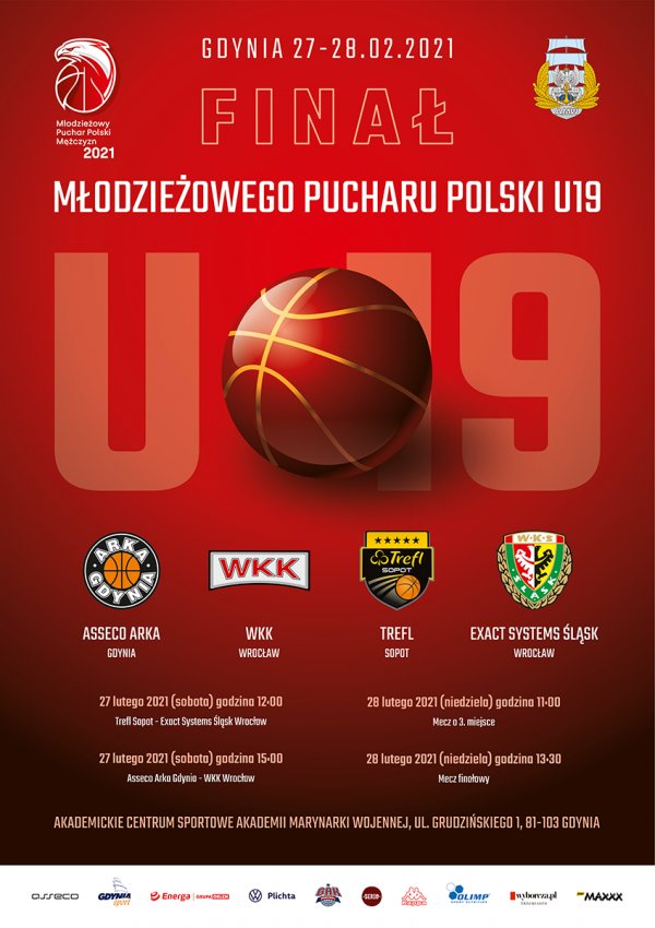 Finały młodzieżowego Pucharu Polski U19 odbędą się w Gdyni