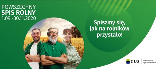 Powszechny spis rolny 2020 - nabór na rachmistrzów terenowych