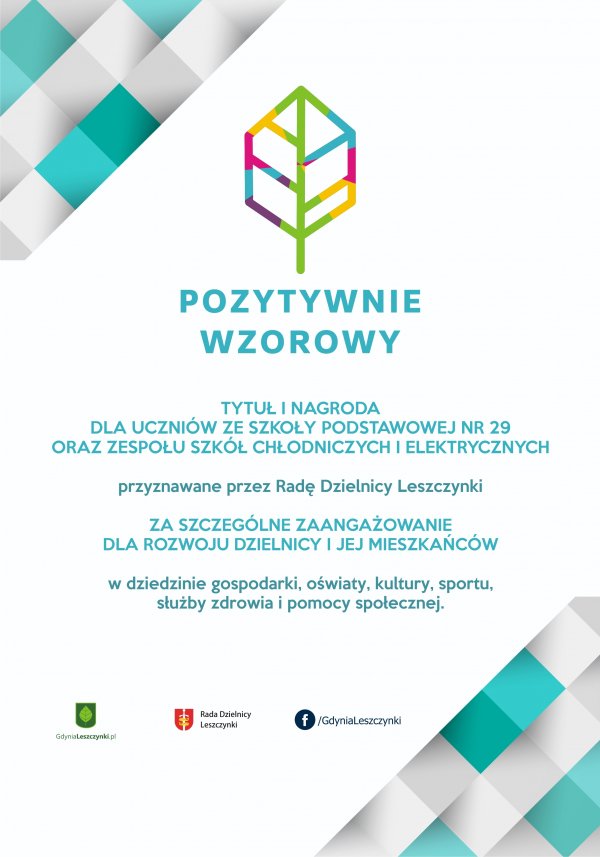 Tytuł i nagroda POZYTYWNIE WZOROWY