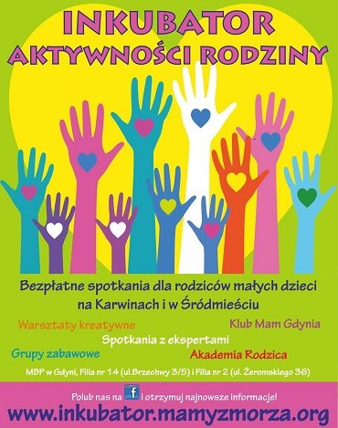 Inkubator Aktywności Rodziny - już od września w Gdyni nowy projekt dla rodzin!