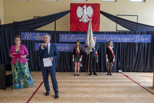 30 lat IX Liceum Ogólnokształcącego w Gdyni