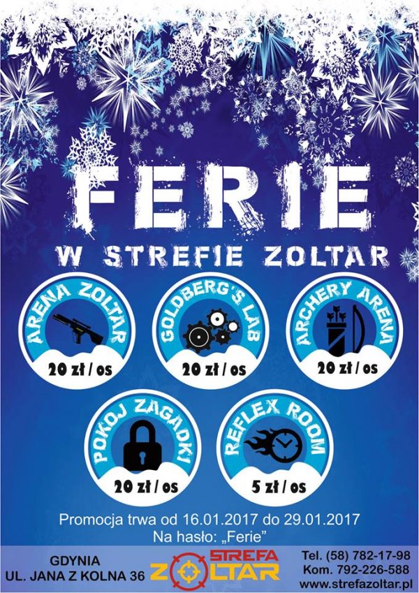 Ferie w Strefie Zoltar