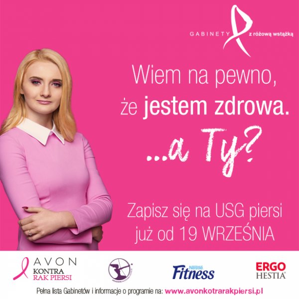 USG piersi. Akcja „Różowa Wstążka”