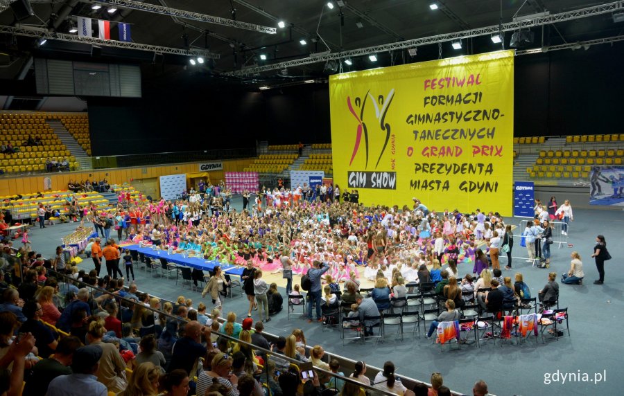 XIV Festiwal Formacji Gimnastyczno-Tanecznych "Gim Show" / fot. Paweł Marszałkowski