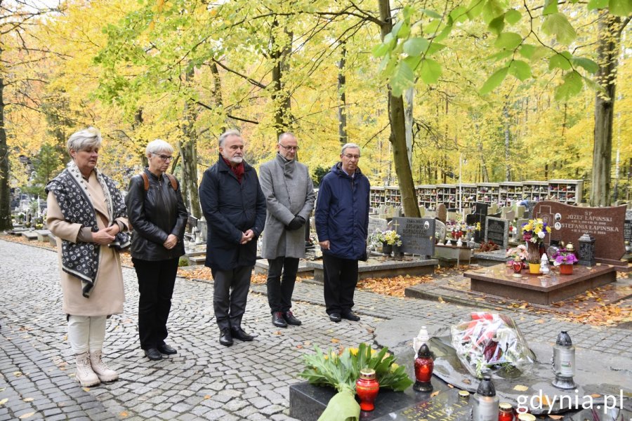 Na zdjęciu od lewej: Elżbieta Raczyńska, Joanna Zielińska, Wojciech Szczurek, Michał Guć, Zenon Roda//fot. Magdalena Śliżewska 