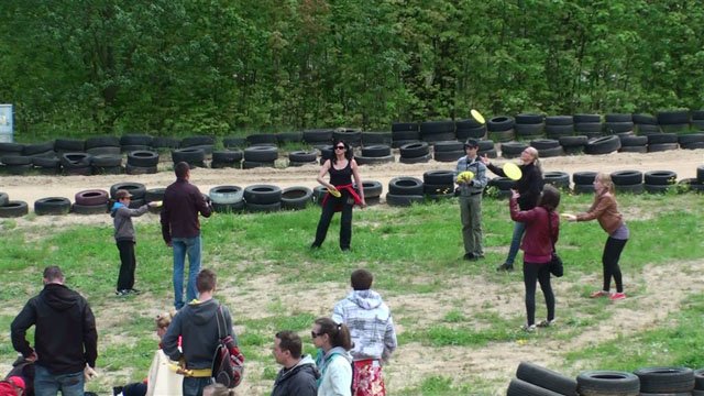 Psie fikołki - festyn edukacyjny "Pies w wielkim mieście" 13.05.2012