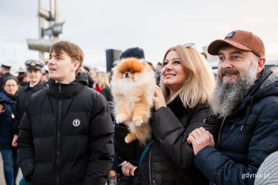 Powrót Daru Młodzieży do Gdyni 11 listopada. Fot. Karol Stańczak